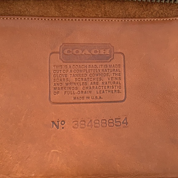 RARE Vintage Coach NYC Companion Bag 9300 - Picture 10 of 13